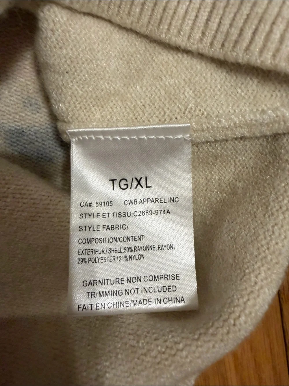 NWT Charlie B Floral Sweater - Picture 4 of 8